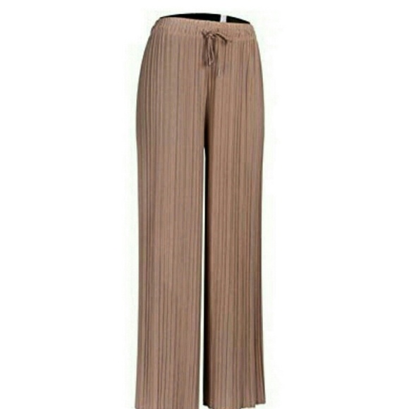 Pants - NWOT Accordian Pleated Wide Leg Pants